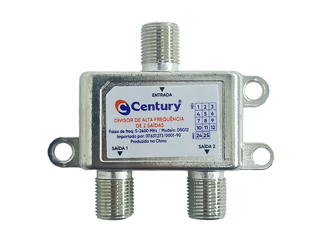 Divisor de Alta Frequência de 2 saídas - D5G12