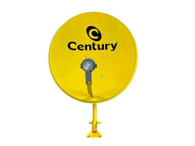 Antena Banda Ku Century - 60cm Amarela