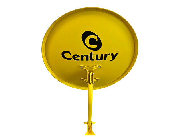 Antena Banda Ku Century - 60cm Amarela